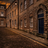 Buy canvas prints of STAMFORD SUNSET WINDOWS by Mike Higginson