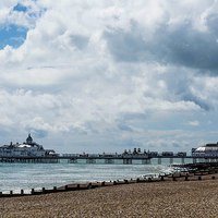 Buy canvas prints of Eastbourne Pier by Mark Bangert