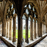 Buy canvas prints of The Cloisters by John B Walker LRPS