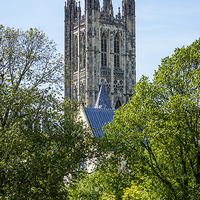 Buy canvas prints of Canterbury Cathedral by John B Walker LRPS