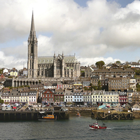 Buy canvas prints of St Colmans Cathedral Cobh by John B Walker LRPS