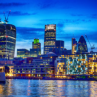 Buy canvas prints of London Skyline by John B Walker LRPS