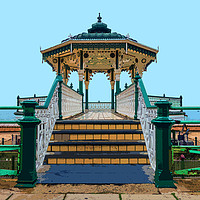 Buy canvas prints of The Bandstand  by John B Walker LRPS