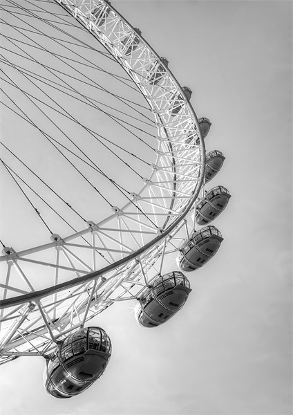 London Eye Pod Picture Board by Mike Gorton