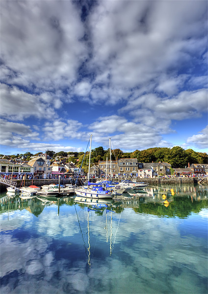 Padstow Harbour Picture Board by Mike Gorton