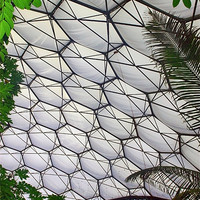 Buy canvas prints of Eden Project Cornwall by Mike Gorton