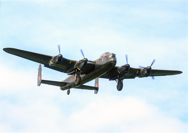 The Mighty Lancaster Bomber Picture Board by Mike Gorton
