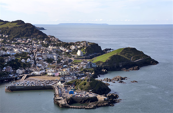 Overlooking Ilfracombe Picture Board by Mike Gorton