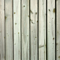 Buy canvas prints of Rustic Charm of Wooden Fence Panels by Mike Gorton