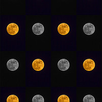 Buy canvas prints of Checkerboard of Moons by Mike Gorton