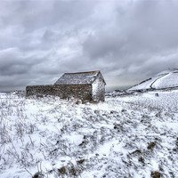 Buy canvas prints of Winter on Exmoor by Mike Gorton