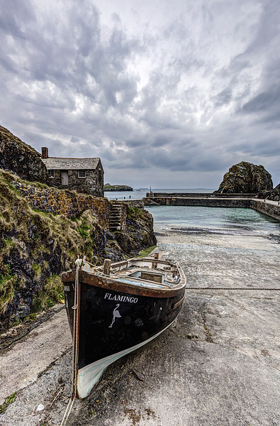 Mullion Cove and Harbour Picture Board by Mike Gorton