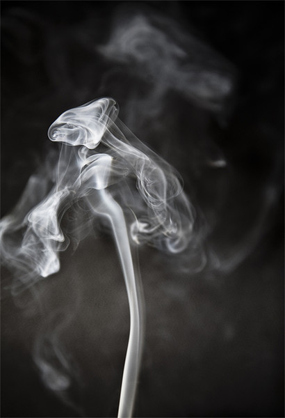 Ghostly Smoke Picture Board by Mike Gorton