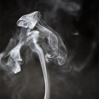 Buy canvas prints of Ghostly Smoke by Mike Gorton