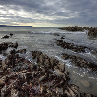 Buy canvas prints of Rocks and Wave by Mike Gorton