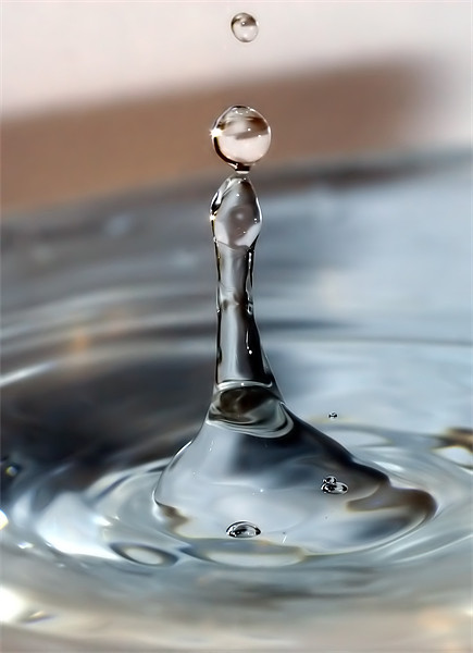 Water Droplet Picture Board by Mike Gorton