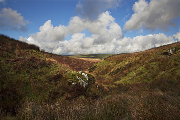 Rugged Exmoor Picture Board by Mike Gorton