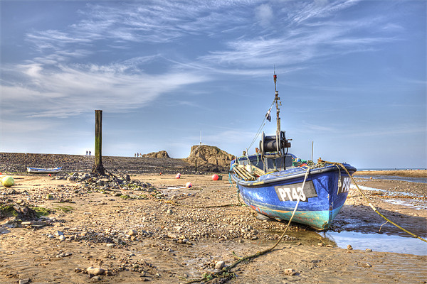 Low Tide at Bude Picture Board by Mike Gorton
