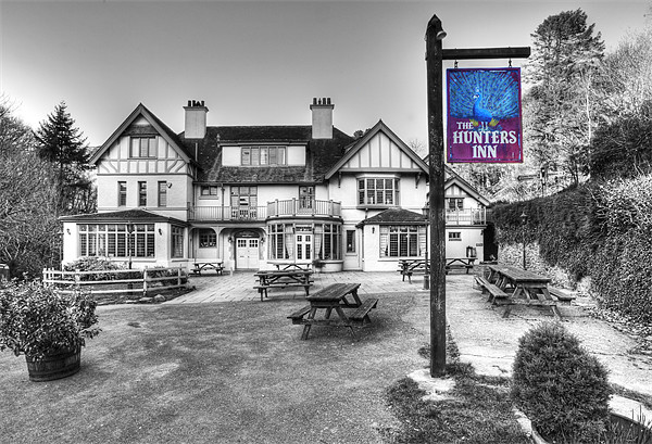 The Hunters Inn Picture Board by Mike Gorton