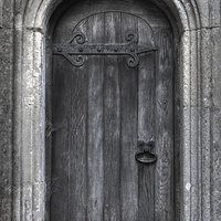 Buy canvas prints of The Door to... by frank martyn