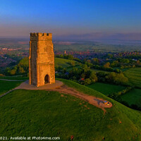 Buy canvas prints of Early Morning Glastonbury Tor by Shaun White