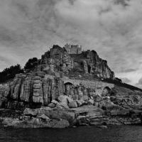 Buy canvas prints of St michaels mount by macaulay sanders