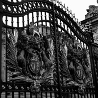 Buy canvas prints of palace gates by macaulay sanders