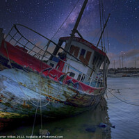 Buy canvas prints of The Grey Lady  Conwy quay by Darren Wilkes