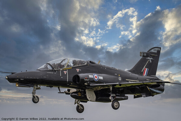 RAF Hawk T2  Picture Board by Darren Wilkes