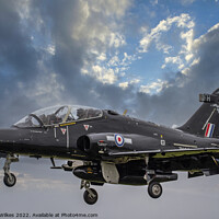 Buy canvas prints of RAF Hawk T2  by Darren Wilkes