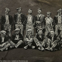 Buy canvas prints of Dinorwic Quarry Miners by Darren Wilkes