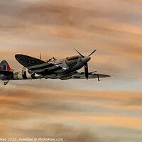 Buy canvas prints of Supermarine Spitfire AB910 by Darren Wilkes