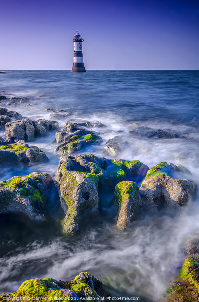 Penmon Lighthouse Wales Picture Board by Darren Wilkes