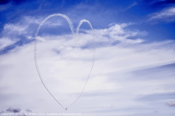 Love in the Sky Picture Board by Darren Wilkes
