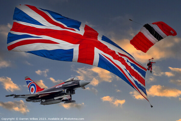 The Best of British Skies Picture Board by Darren Wilkes