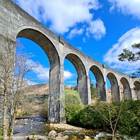 Buy canvas prints of Glenfinnan Viaduct Bridge by Darren Wilkes