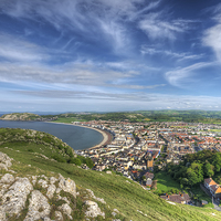 Buy canvas prints of  Great Orme View by Darren Wilkes