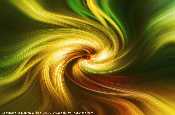 Autumn Swirls  Picture Board by Darren Wilkes