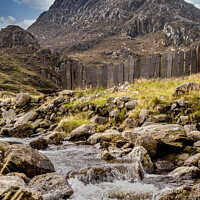 Buy canvas prints of Tryfan Mountain Snowdonia by Darren Wilkes