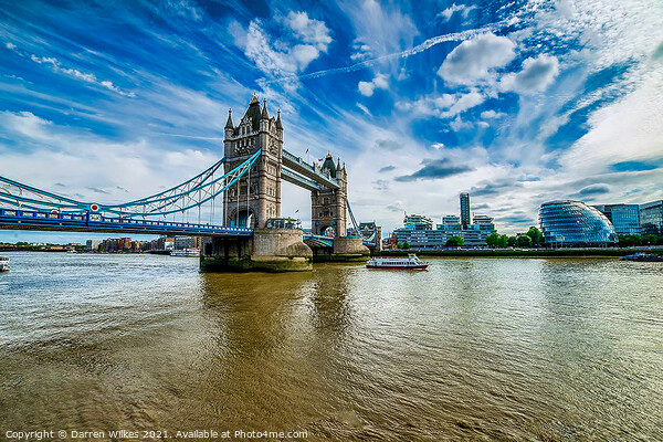 Majestic Gateway to London Picture Board by Darren Wilkes