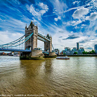 Buy canvas prints of Majestic Gateway to London by Darren Wilkes