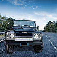 Buy canvas prints of land rover defender by Guido Parmiggiani
