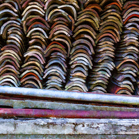 Buy canvas prints of tiles by Guido Parmiggiani