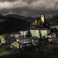 Buy canvas prints of Landscape of Montecorone, Italy by Guido Parmiggiani