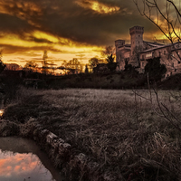 Buy canvas prints of Fortress by Guido Parmiggiani