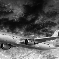 Buy canvas prints of   passenger aircraft by Guido Parmiggiani
