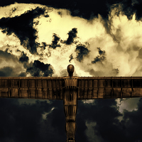 Buy canvas prints of   The Angel of the North by Guido Parmiggiani