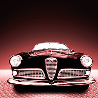 Buy canvas prints of Alfa Romeo Giulietta sprint coupè by Guido Parmiggiani