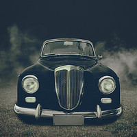 Buy canvas prints of old car Lancia by Guido Parmiggiani