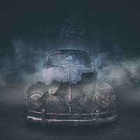 Buy canvas prints of rusty beetle in the woods by Guido Parmiggiani